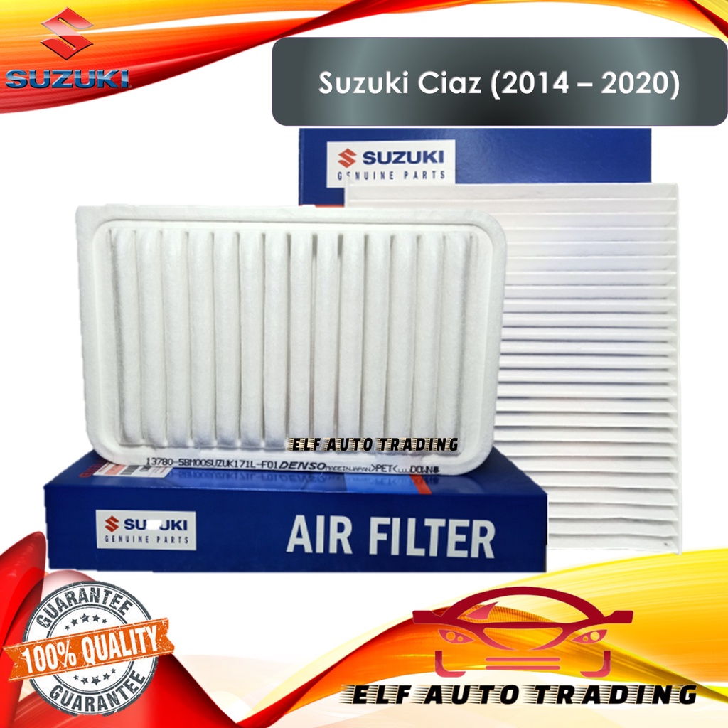 Combo Engine Air Filter And Cabin Filter For Suzuki Ciaz