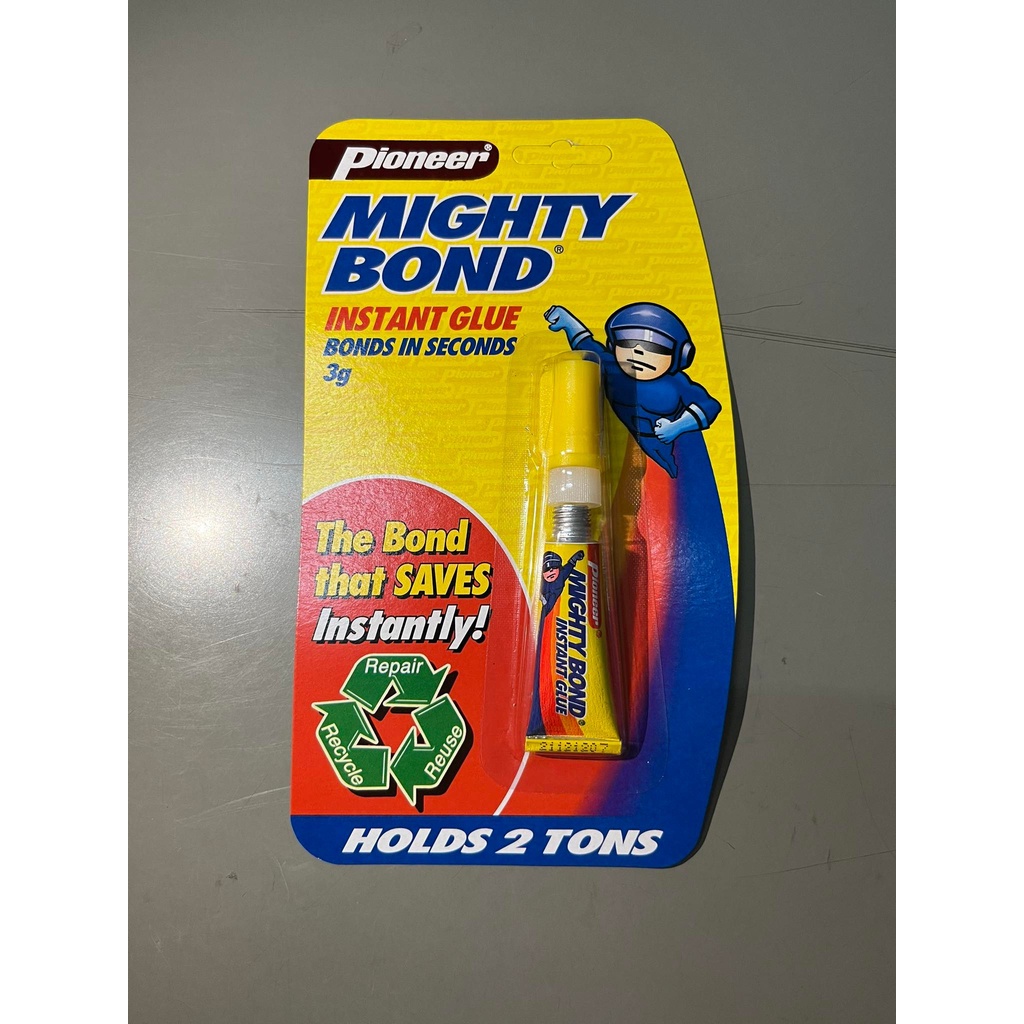 Pioneer Mighty Bond Instant Glue 3g Shopee Philippines