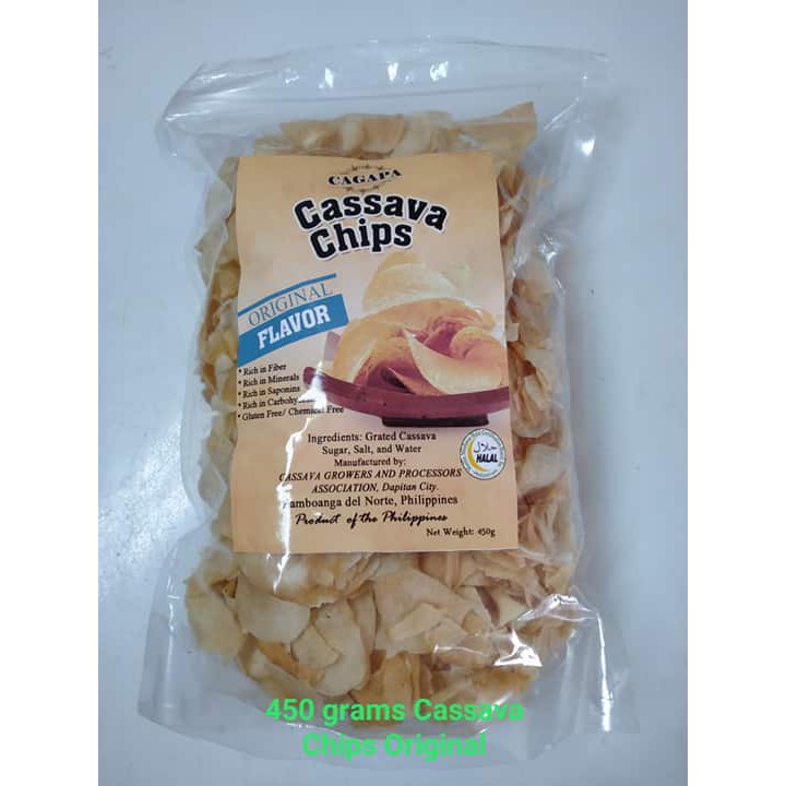 Cagapa Cassava Chips Original Grams Shopee Philippines