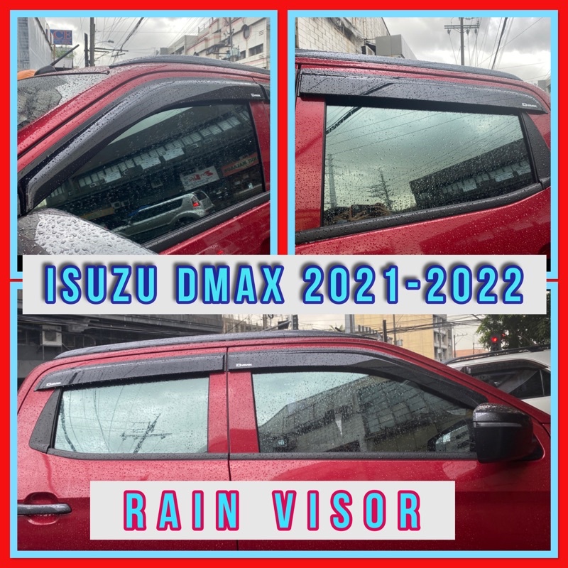 Isuzu Dmax Rain Visor Thailand Quality Shopee Philippines