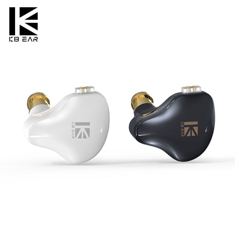 KBEAR KS1 KS2 Dual Magnectic Circuit Dynamic HIFI In Ear Earphone Sport