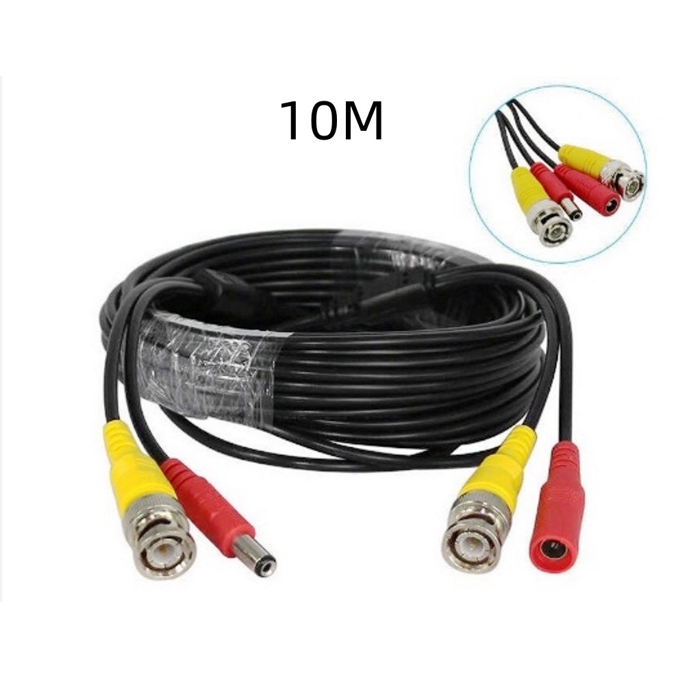 IN STOCK CCTV CABLE 10M 20M 30M 40M BNC RG59 Video Power Siamese Cable