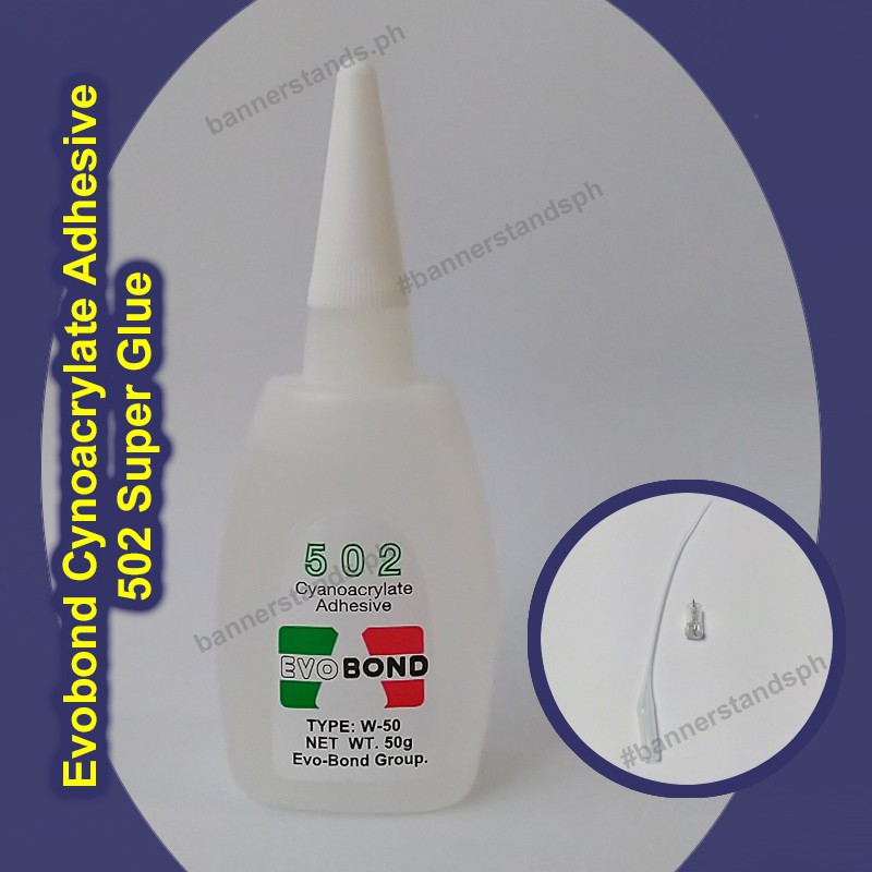 Evobond Cyanoacrylate Super Glue Adhesive Evo Bond Cyno Cyano Tarpaulin