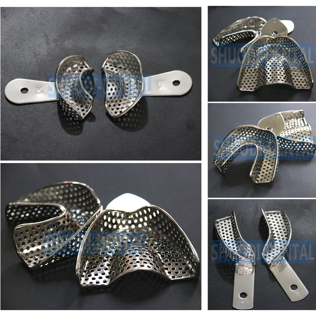 Dental Impression Trays Stainless Steel Autoclavable Shopee Philippines