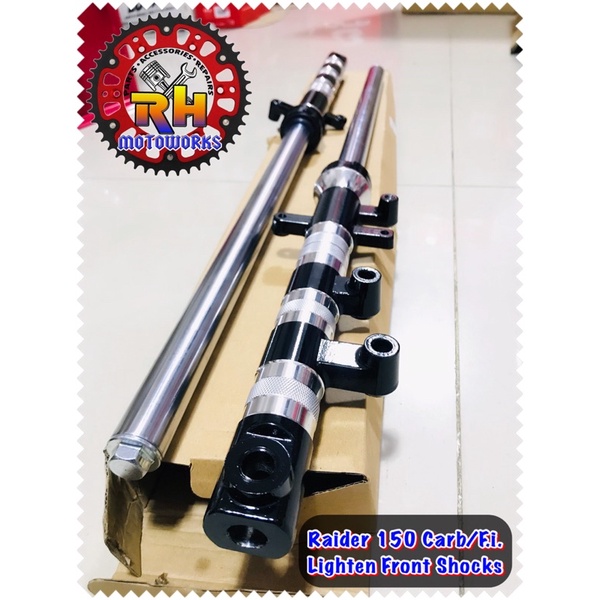 Raider 150 Carb Fi Lighten Front Shocks Shopee Philippines