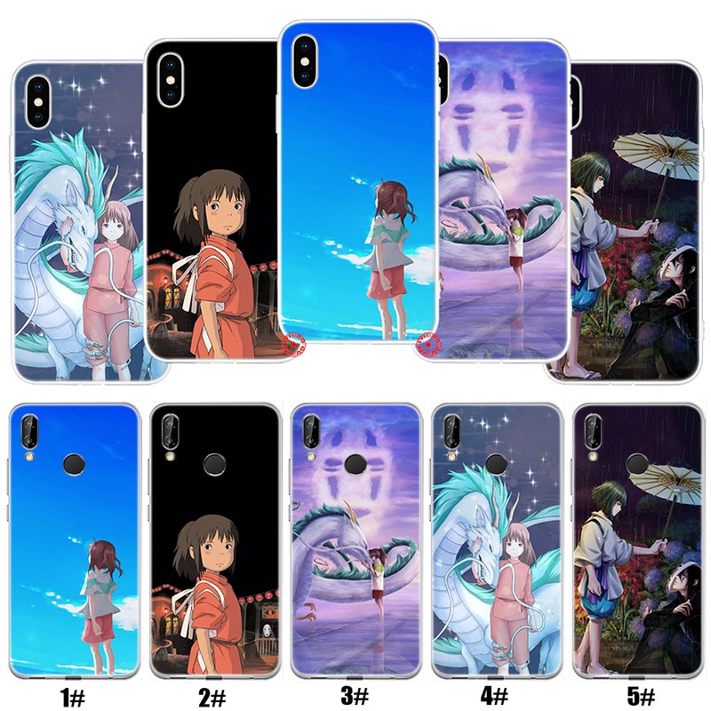 Phone Case For Xiaomi Redmi Note 5 6 7 8 9 Pro 128KCC Spirited Away