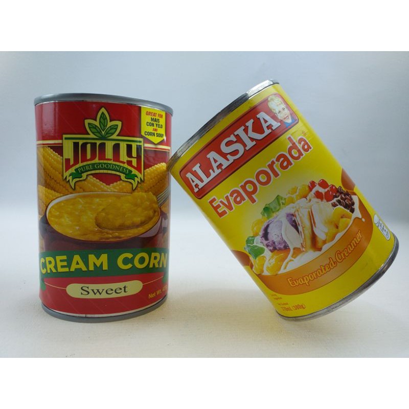 Jolly Cream Corn Alaska Evaporada Classic Evap Mais Con Yelo