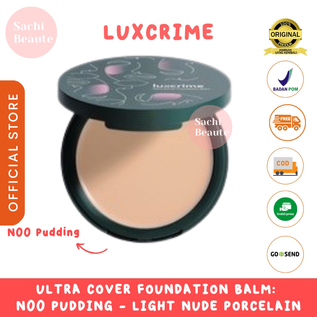 Luxcrime Ultra Cover Foundation Balm N00 Pudding Light Nude