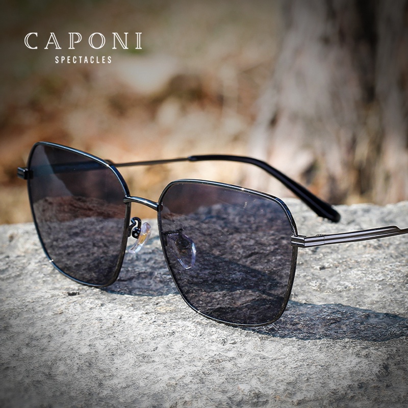 CAPONI Brand New 2022 Men S Sunglasses Photochromic Polarized Sun