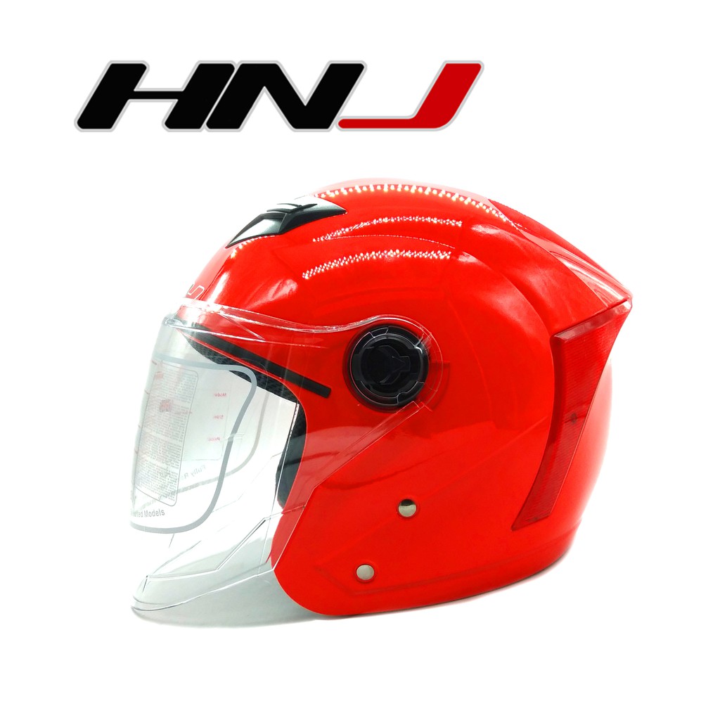 Hnj A Motorcycle Half Face Helmet Shopee Philippines