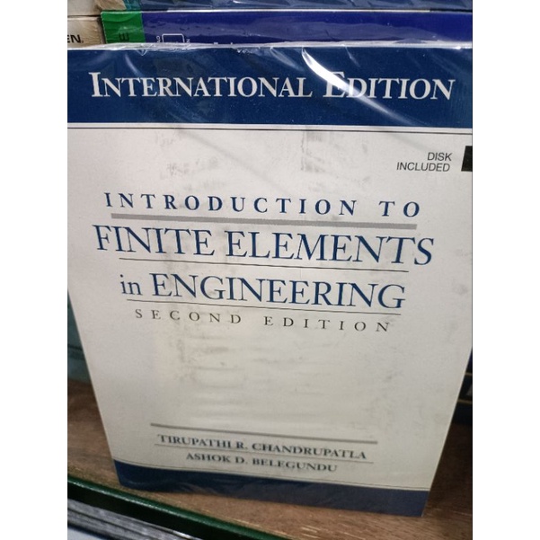 Introduction To Finite Elements In Engineering Second Edition Shopee