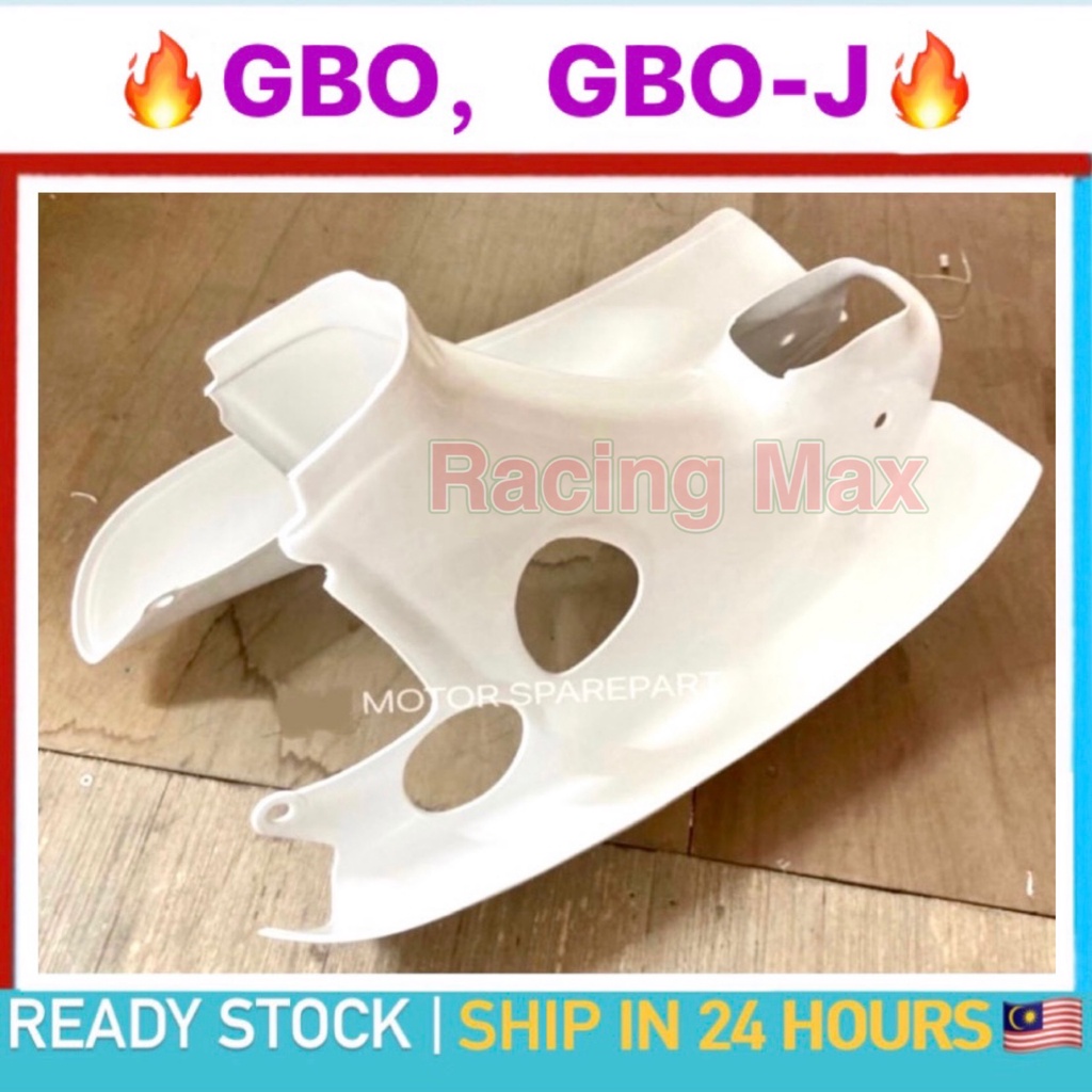 Honda Petak Gbo Gboj Leg Shield White Front Cover Kepak Putih Honda Gbo