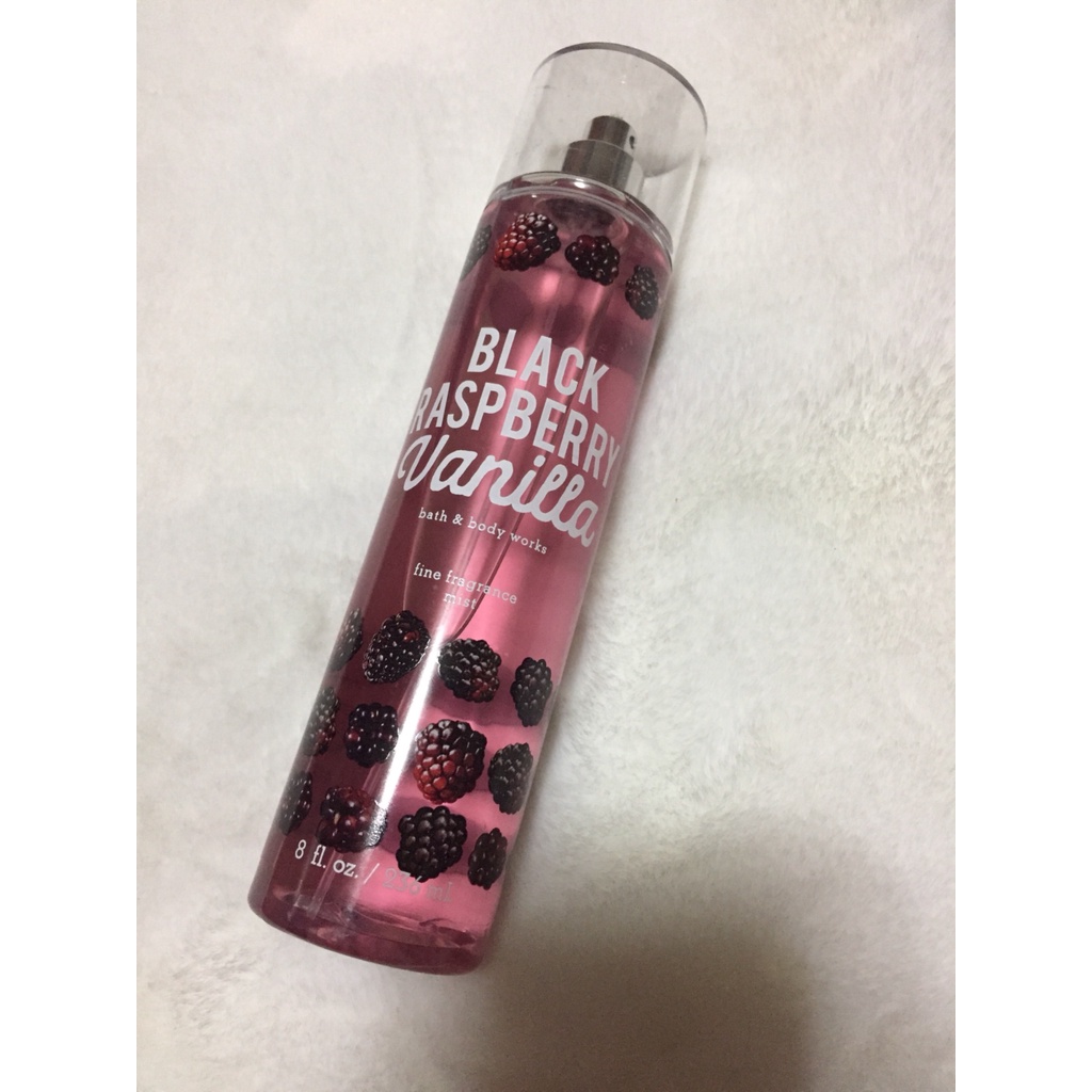 Bath And Body Works BLACK RASPBERRY VANILLA Fine Fragrance Mist 236ml