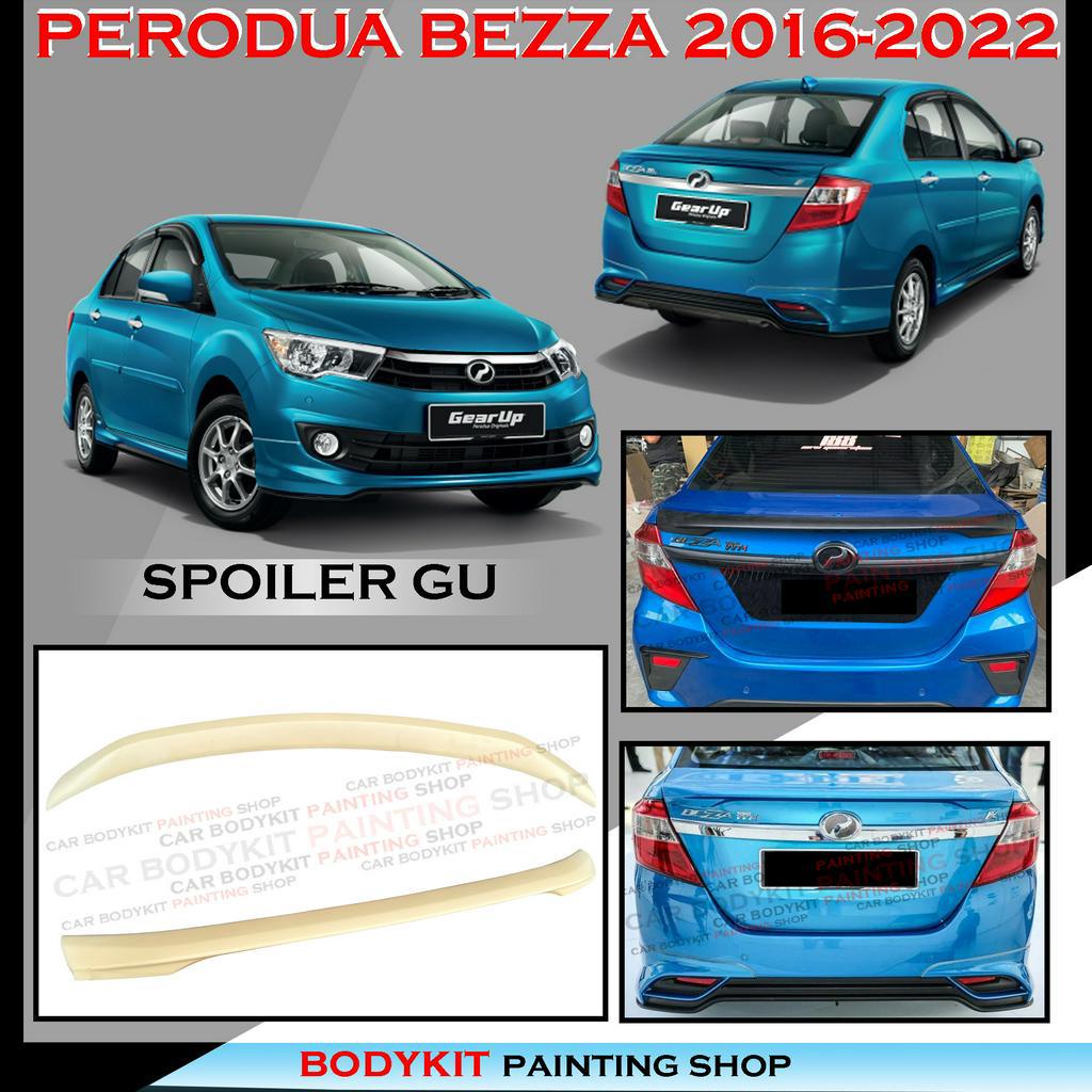 Perodua Bezza Gu Gear Up Style Rear Trunk Spoiler Lip