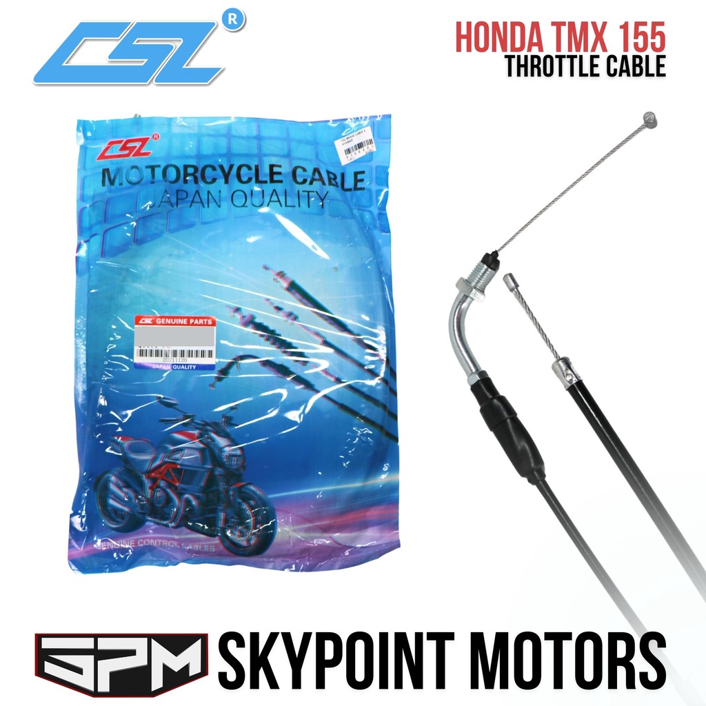 Csl Throttle Cable For Honda Tmx Shopee Philippines