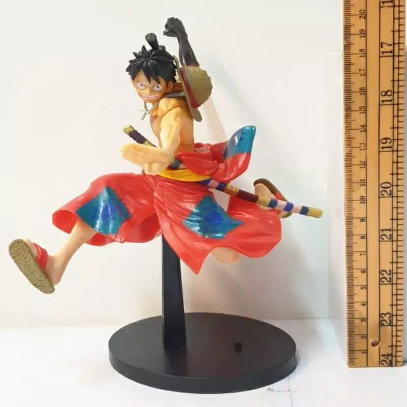 One Piece Anime Action Figure Luffy Ace Zoro Sanji Sabo Nami Wano Nico