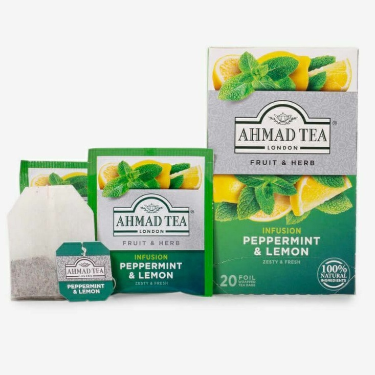 Ahmad TEA Peppermint Lemon Infusion 20 Teabags Shopee Philippines