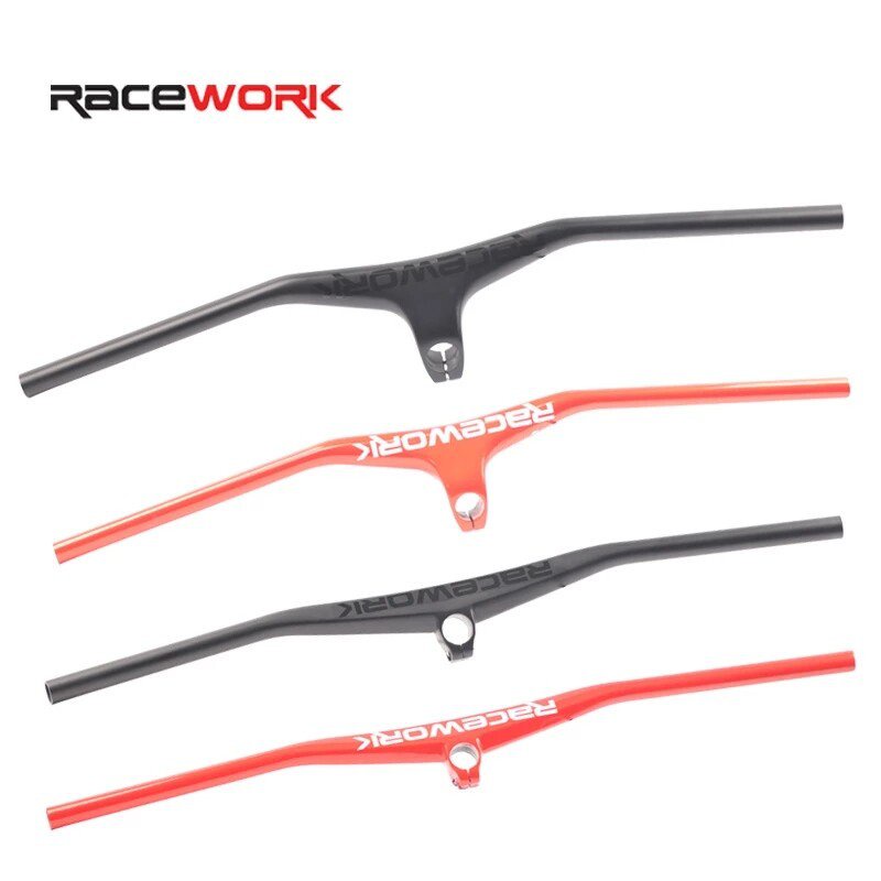 Racework Carbon Bicycle Handlebar For Mountain Bike Steering Wheel