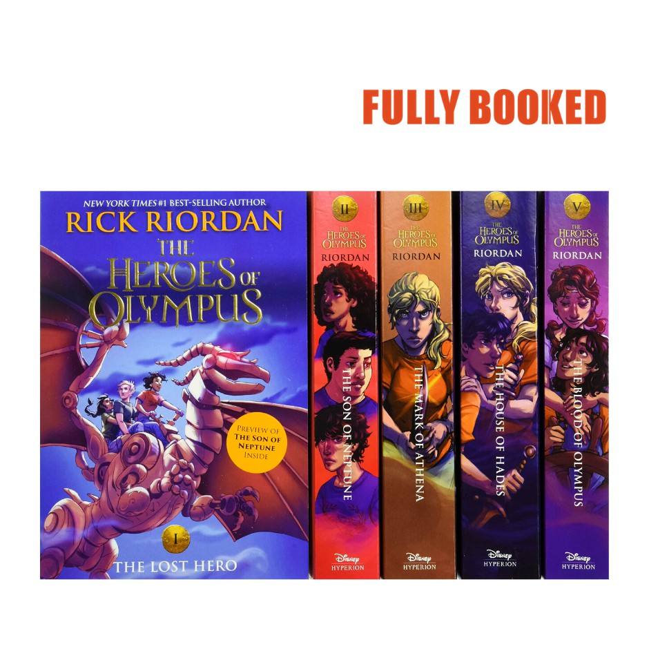 The Heroes Of Olympus 10th Anniversary Edition Boxed Set Paperback