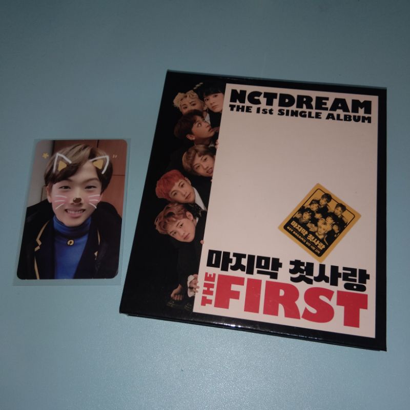 JISUNG MFAL PC ALBUM MY FIRST AND LAST NCT DREAM Shopee Philippines