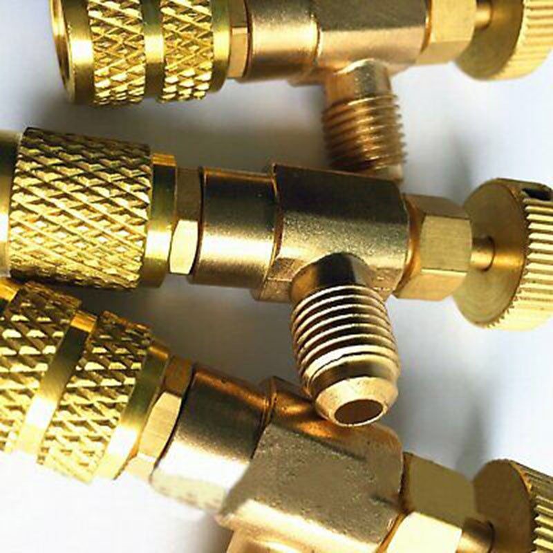 Refrigeration Charging R R Safety Valve Adapter Copper Converter