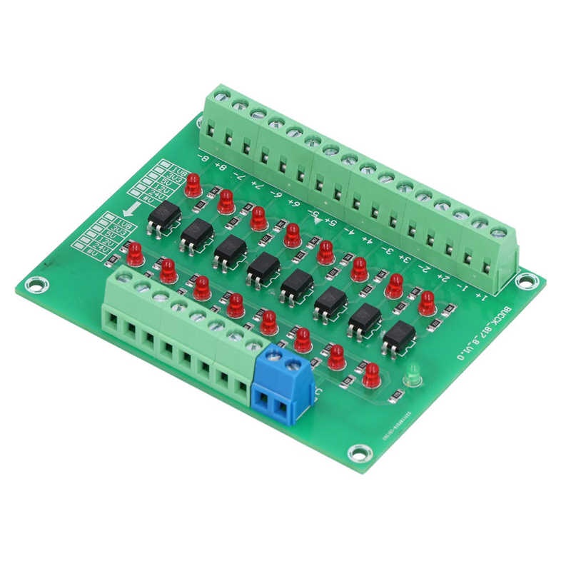 Optical Isolation Module Channel Optocoupler Isolator Module V Relay