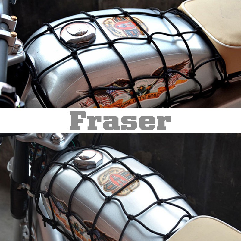 40 40cm Motorcycle Storage Scooter Fuel Tank Luggage Net Helmet