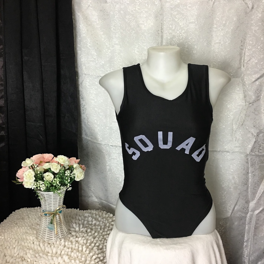 Squad Backless Summer Fashion Onepiece Bikini Swimsuit Shopee Philippines