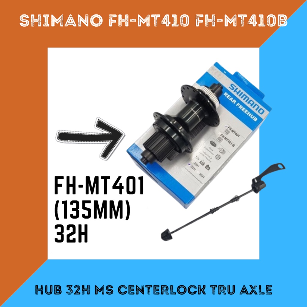 Shimano Fh Mt Fh Mt B Hub H Ms Centerlock Tru Axle Shopee