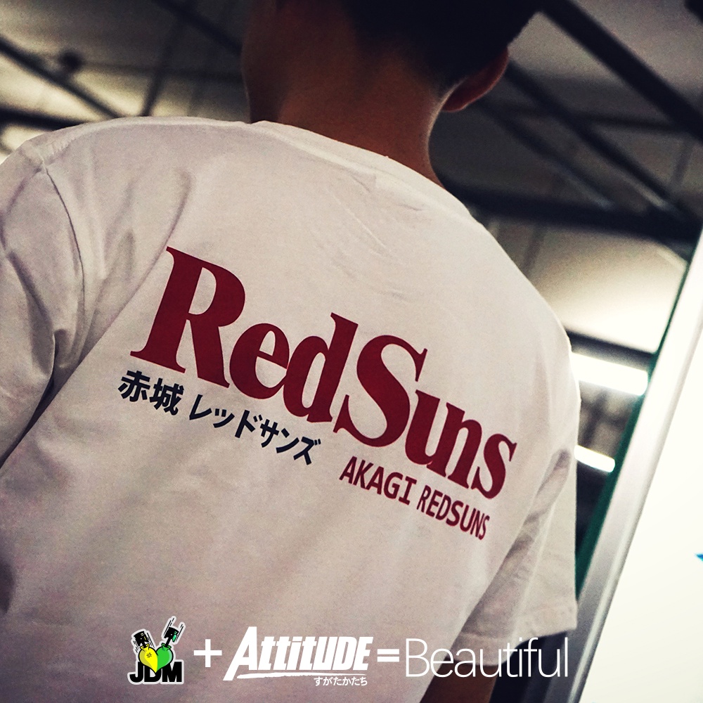 Attitude ATTITUDE Japan JDM Modified Initial D Akagi REDSUNS Red Sun