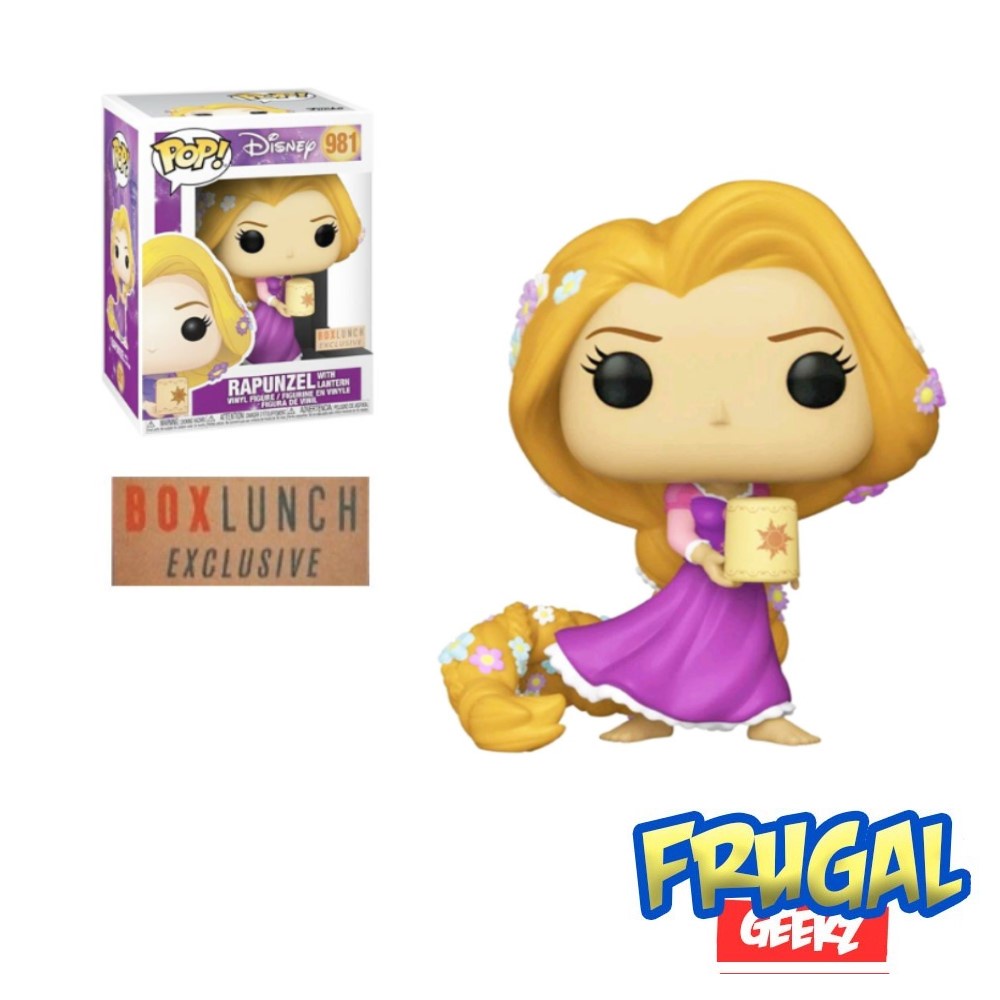 Funko Pop Disney Tangled Rapunzel With Lantern BoxLunch Exclusive