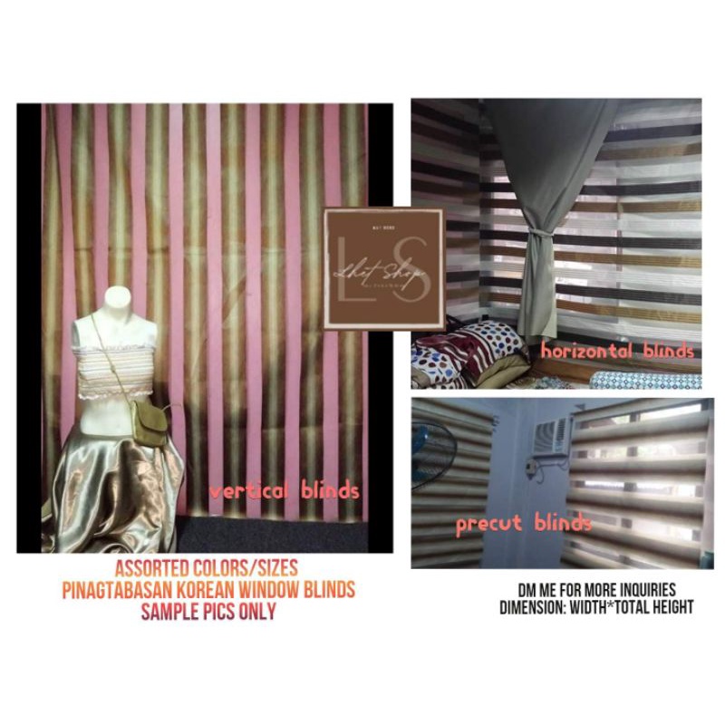 Pinagtabasan Retaso Korean Window Blinds Shopee Philippines