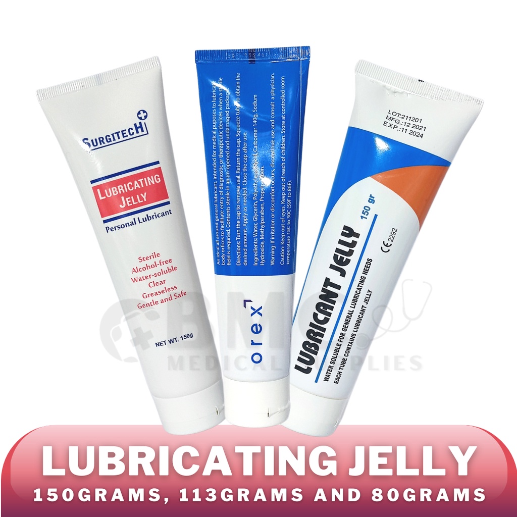 Partners Surgitech Lubricating Jelly 80g And 150g Shopee Philippines