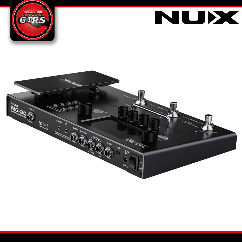 Nux Mg Multi Effects Modeling Guitar Processor Guitar Pedal Shopee