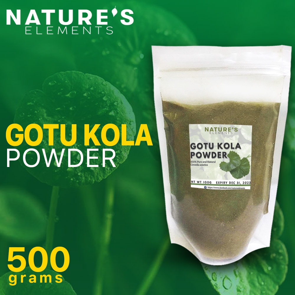 500 Grams Organic Pure Natural Gotu Kola Powder With Vitamins