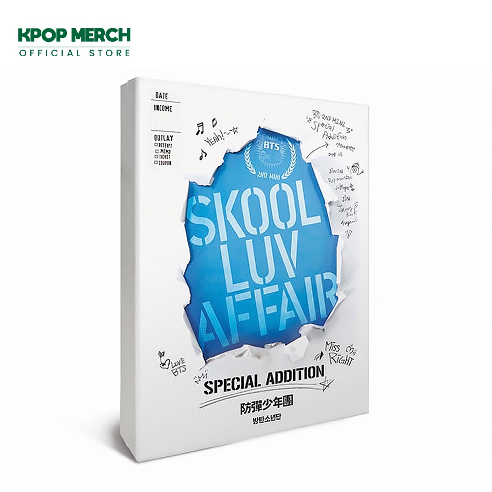 BTS 1st Repackage Album Skool Luv Affair Special Addition