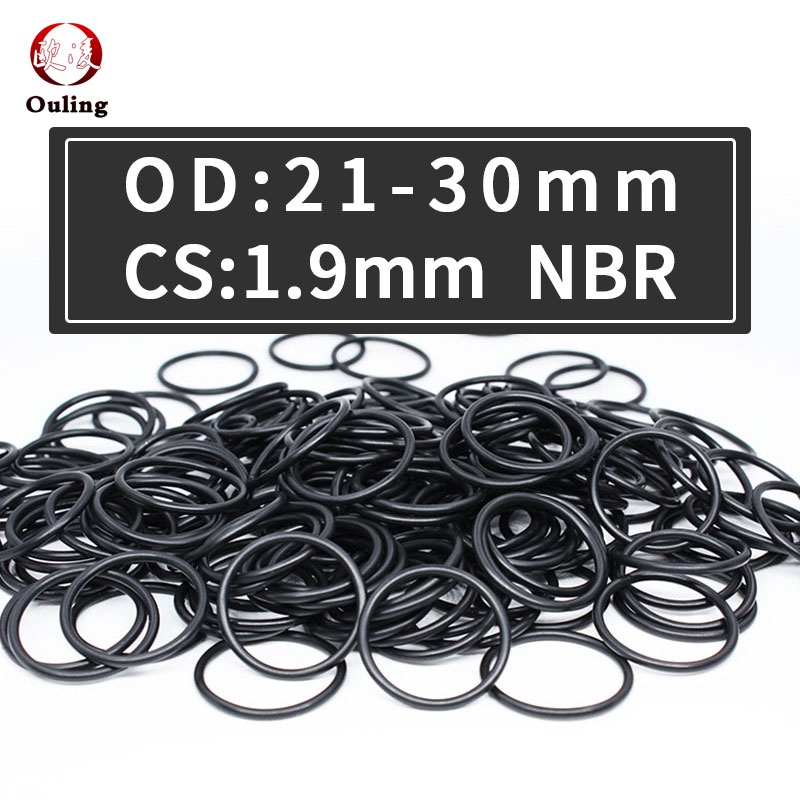 Pcs Lot Nitrile Rubber O Ring Black Nbr Sealing O Ring Cs Mm