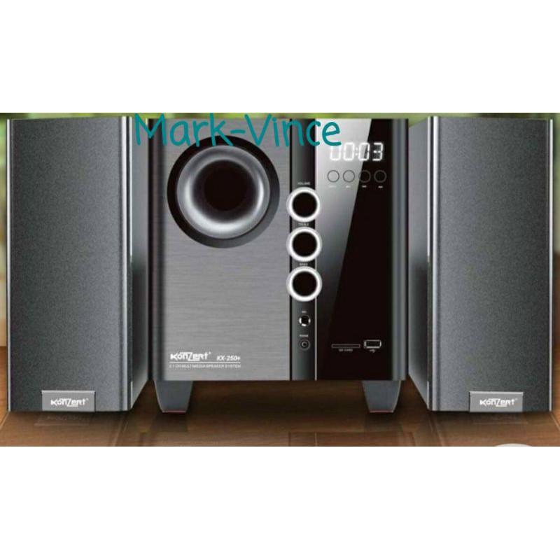 Konzert Kx Ch Multimedia Speaker System With Usb Sd Fm Radio