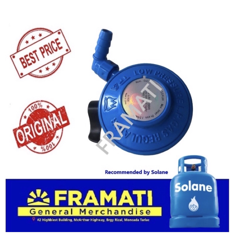 SOLANE REGULATOR TPA LR2518BR LPG Regulator For Solane Salpak De