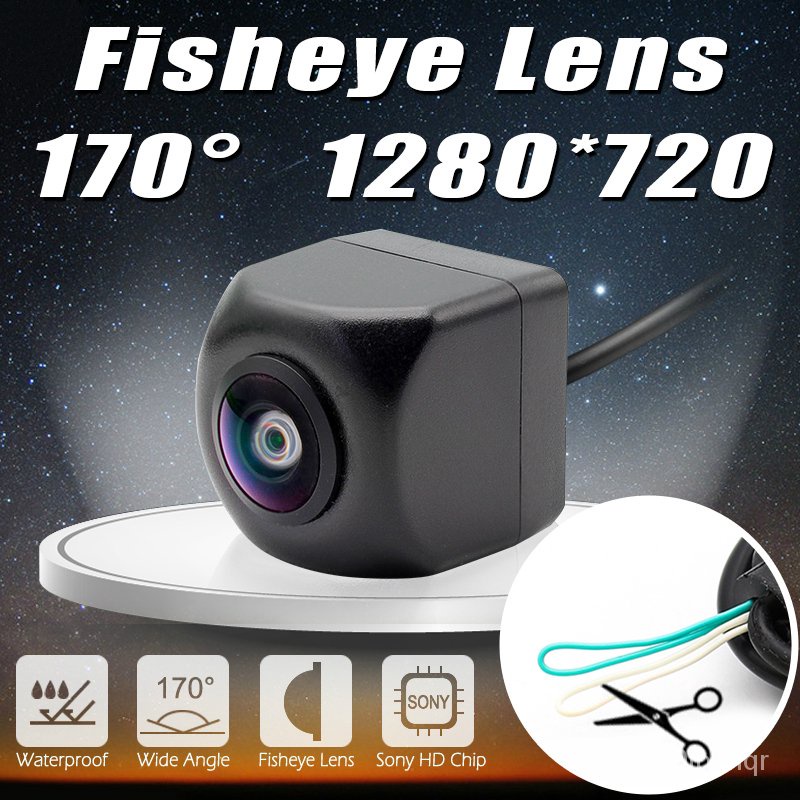 Universal Car Degree Front Side View Camera Ccd Fish Eyes Night