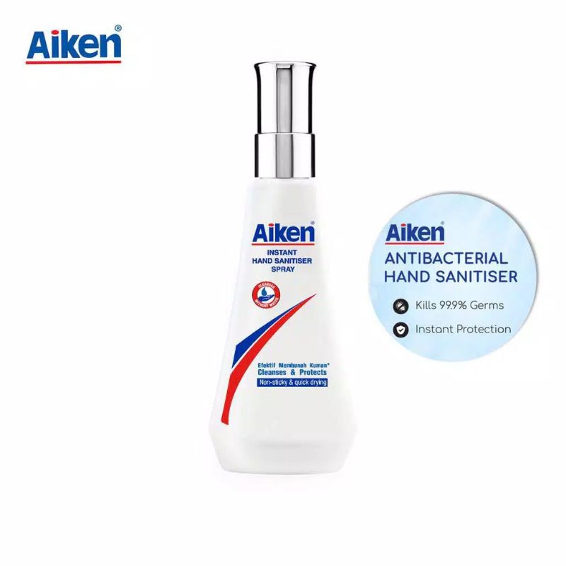 Aiken Hand Sanitizer Spray 120 Ml Shopee Philippines