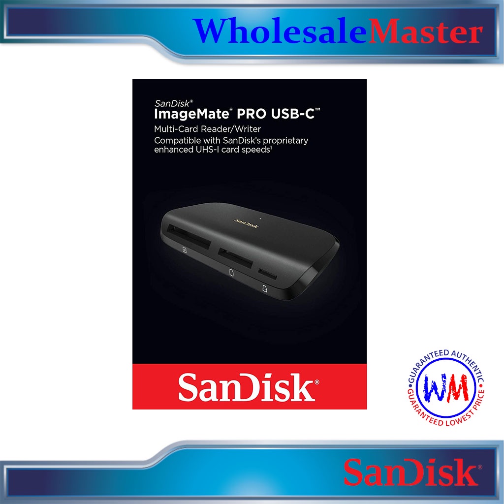 SanDisk Image Mate Pro USB Type C Multi Card Reader Writer Sd Micro Cf