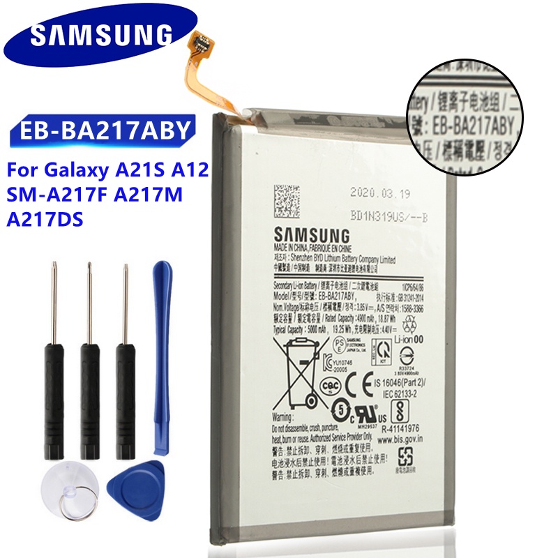 Samsung Eb Ba217aby Original Battery For Samsung Galaxy A21s A12