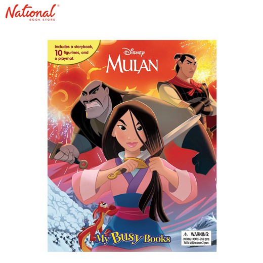 Disney Mulan My Busy Books National Book Store Shopee Philippines