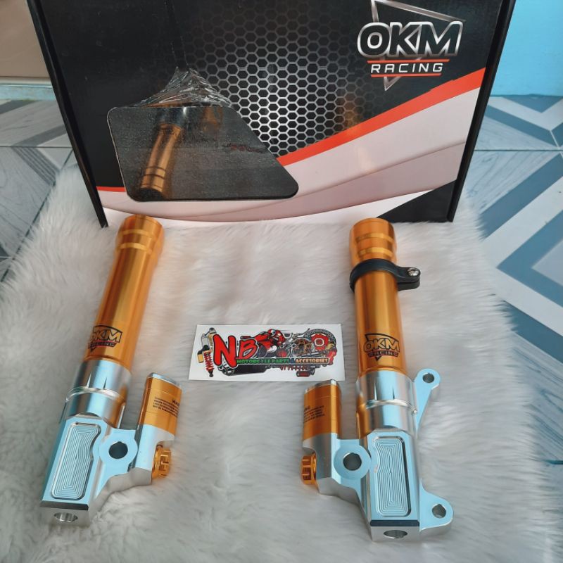 Okimura Racing Front Shock Cover Okm Click Beat Mio Shopee Philippines