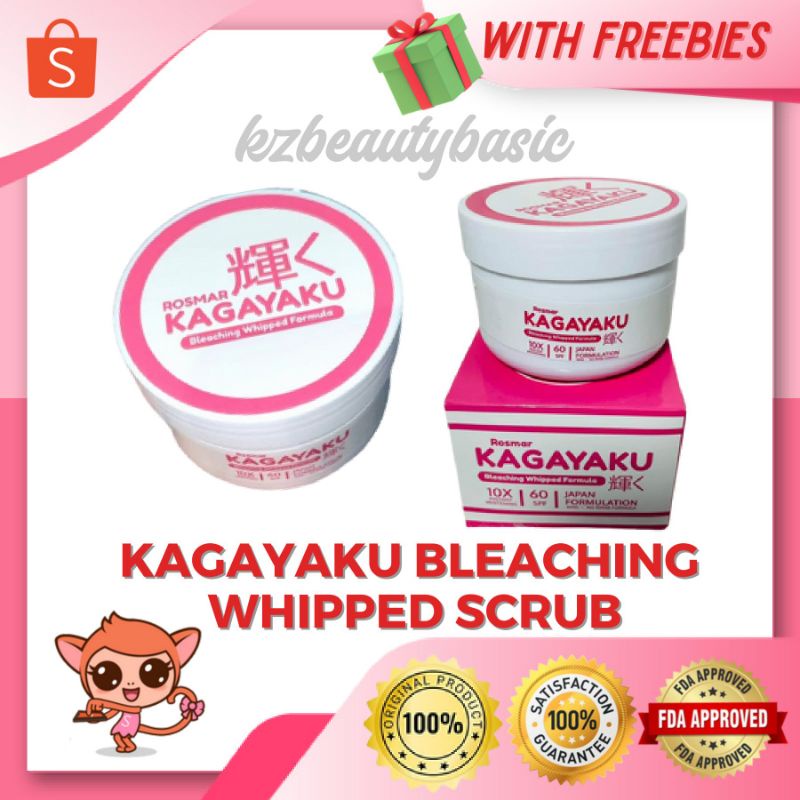 Rosmar Kagayaku Bleaching Whipped Scrub Japan Formula Shopee Philippines