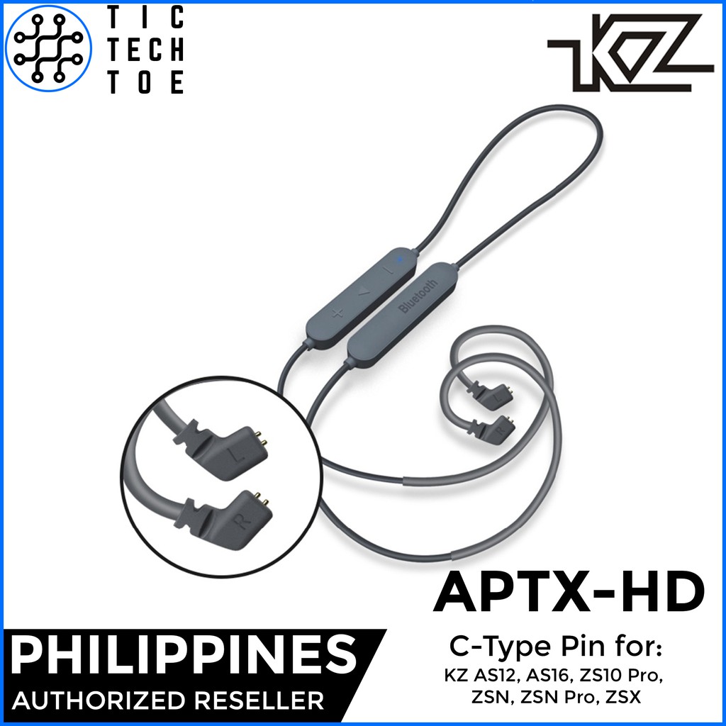 Kz Apt X Hd Wireless Bluetooth Upgrade Cable Shopee Philippines