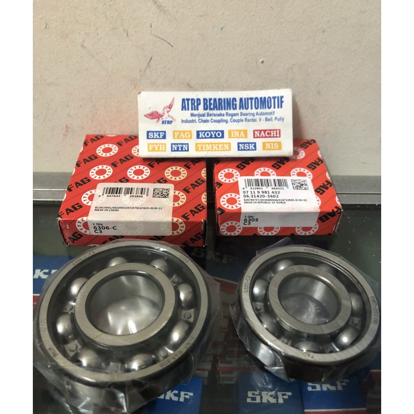 Bearing Crucket Axle Yamaha Nmax Lexi Aerox C C Set Fag