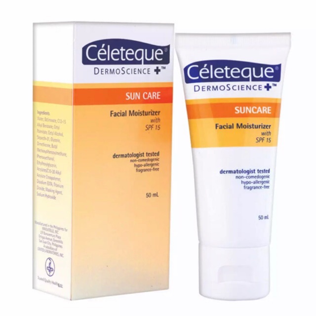 Celeteque Day Sun Care Facial Moisturizer Ml Shopee Philippines