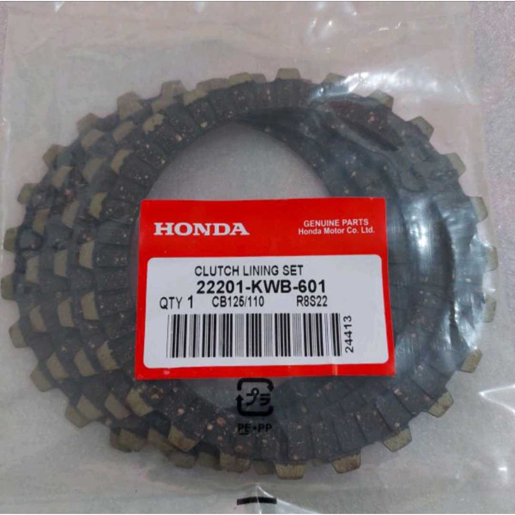 Honda Cb Clutch Lining Set Kwb Pcs In Set Shopee